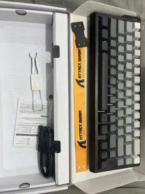 كيبوردATTACK SHARK x68 نظيف اقرا الوصف