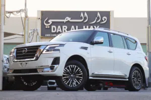 Nissan Patrol Titanium 2015 Modified to Platinum 2020 نيسان باترول تيتانيوم 2015 محول بلاتينيوم با