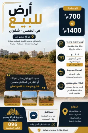 Mixed Use Land for Sale in Al Khums Other