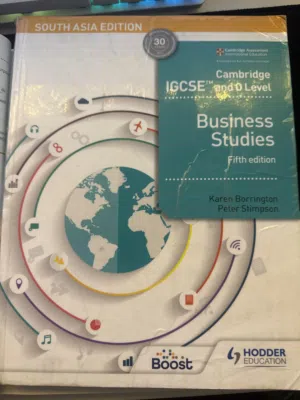 IGCSE Business studies 5th edition