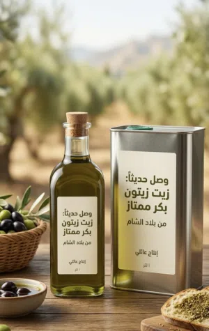 زيت زيتون اصلي 100%