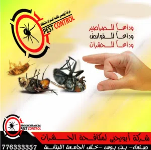 شركة ابو يحيى لمكافحة الحشرات في اليمن صنعاء
