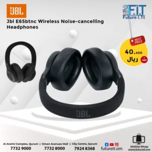JBL Lifestyle E65Btnc Over-Ear Bluetooth Noise-Canceling Headphones - Black, JBLe65Btncblk