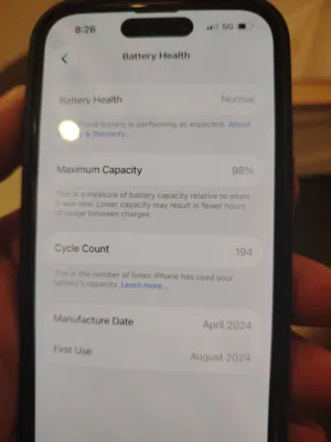 Apple iPhone 15 256 GB in Hawally