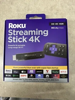 جهاز Roku Streaming Stick 4K - جديد (غير مستعمل)