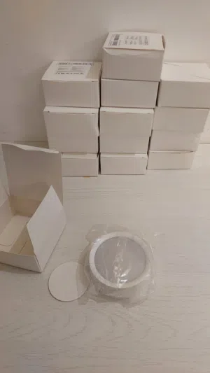 إضائات على البطارية مع دبل فيس 3 الوان مختلفه