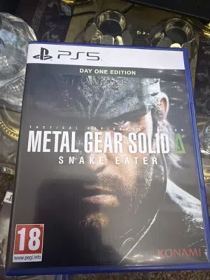 لعبة metal gear solid للبيع نظيفه جدا