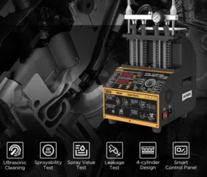 Injector cleaning & testing machine GDI/TSI/EFI جهاز تنظيف الإنجكترات