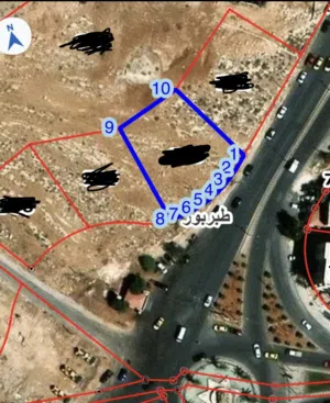 ارض للايجار بالقرب من دوار الدبابه