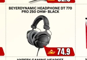 Beyerdynamic DT770 PRO 250 OHM Black headset in Stock