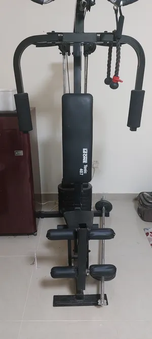 Multi purpose gym equipment - Moderatley used but still in good condition. selling bcz room shifting