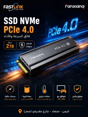 قرص SSD NVMe PCIe 4.0 من Ranxiana