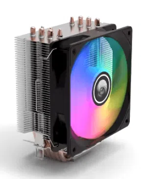 مبرد هوائي احترافي ملون للمعالجات DARKFLASH S60 120MM FAN RGB CPU COOLER FOR INTEL LGA1700 - AMD