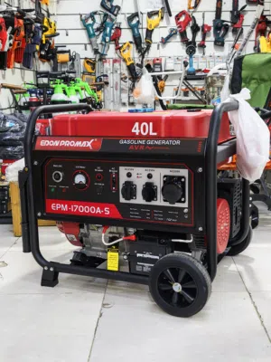 جرنيتر بترول حجم كبير 14 ألف واط 14kw بنزين تسغيل بصمة ريموت لاسلكي gasoline generator ايدون بروماكس
