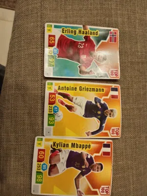 كروت مبابي كاريزمان هالاند الموقع عمان تلاع العلي السعر 10 ليرات