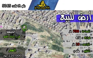 Residential Land for Sale in Amman Jubaiha