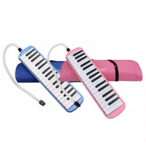 مولديكا - 32 Keys Piano Melodica Mouth Organ Keyboard Musical Instrument Gift Carrying Bag
