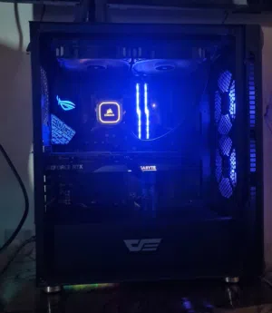 !!GAMING PC!! Asus ROG strips z390e gaming 3060ti Corsair water cooler gskill tridentZroyal 3600 i9k