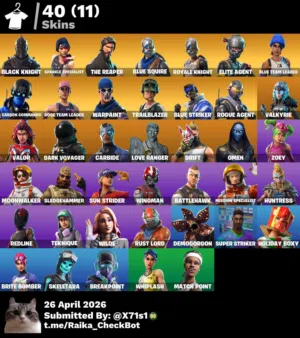 حساب فورت نايت شيطون.