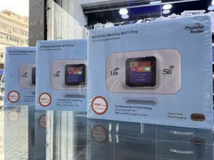 Mifi Mobile Router ( 4g / 5g / lte ) راوتر متنقل مفتوح على جميع الشبكات العالمية  بطارية 3000 امبير