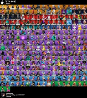 حساب فورت نايت كويس جدا