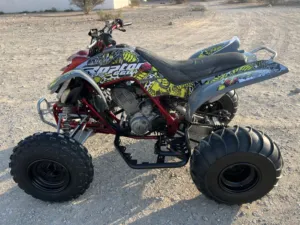 Raptor 660 رابتر cc660 مسرفس و جاهزه رابتر.  نفس 700 لاكن الموديل القديم 2003
