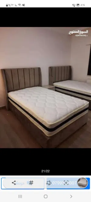 تخوت مفرد شباب قياس 190×90 كفاله 5سنوات سنوات خشب لامنيت 18م بدون فرشه
