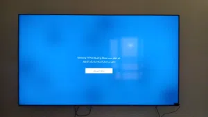 شاشة تلفزيون سامسونج مستخدم 4شهور