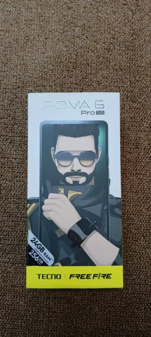Tecno Pova 6 Pro 5G (limited free fire edition)