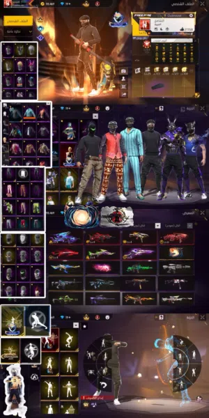 Free Fire Accounts and Characters for Sale in Zarqa