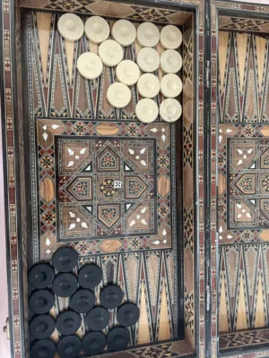طاولة زهر جديده