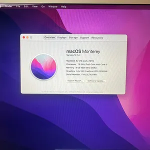 MAC OS Model 2017