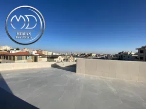 شقق دوبلكس جديدة أخير مع روف للبيع تلاع العلي مساحات 185م & 215م مع تراسات تشطيبات ديكورات فاخرة