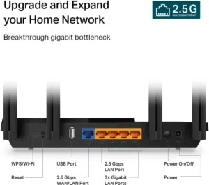 راوتر تي-بي-لينك برو للالعاب AX3000 آرشر AX55 برو TP Link Archer AX55 Pro AX3000 Wi Fi 6 Router