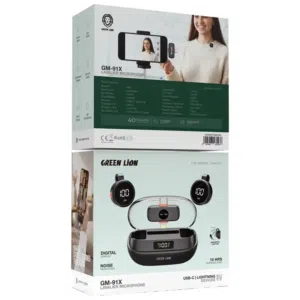 مايك احترافي لاسلكي جرين ليون – صوت نقي بدون تشويش