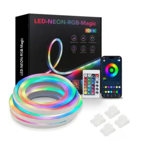 LED neon RGB magic light, LED Motion Sensor Light.  ضوء استشعار LED