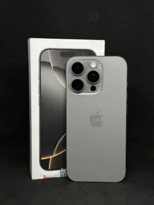 iPhone 16 pro natural titanium