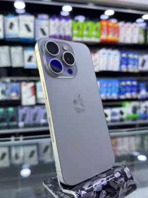 Used iPhone 15 Pro (256) GB b87% ايفون 15 برو مستعمل بحالة الوكالة مش مصلح او مغير اي قطع نهائيا