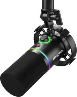 Maono pd 200x with arm used for 1 month usb and xlr