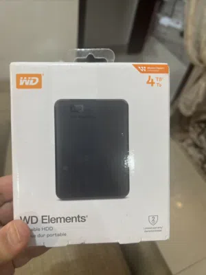 هارد 4 تيرا  wd elements 4 tb