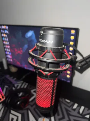 microphone hyperx quadcast مايك هايبر اكس كواد كاست