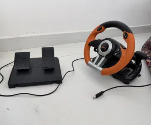 Drift OZ steering wheel with pedals