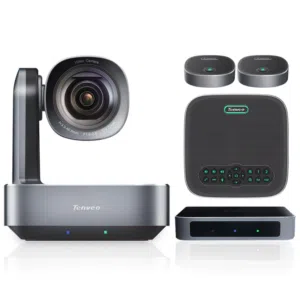 Tenveo VA612-EX Video 4K 12x  Zoom PTZ Camera Conference System  نظام مؤتمرات مكتبي ومكبر صوت بلوتوث