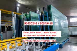 مبيعات الجملة زجاج GLASS AND MIRROR SHEET & CUTTING GLASS - MIRROR WHOLE SALES WITH FREE DELIVERY