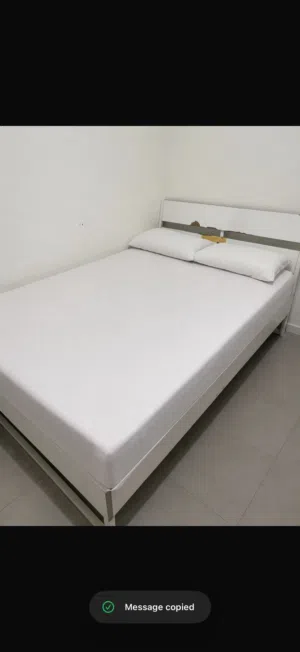 White ikea queen size