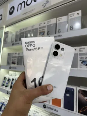 OPPO Reno 16F 5G – 256GB  8GB RAM  أحدث تقنيات الذكاء الاصطناعي  مقاوم للماء والصدمات
