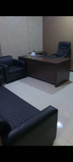 Sofa Set Available black leather