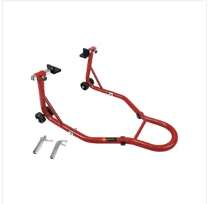 Motorcycle Stand Rear Wheel Lift Swingarm Paddock Stands Red AK-861204