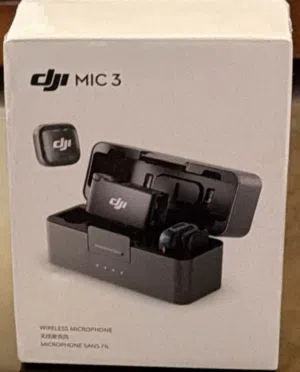 مايكروفون DJI Mic 3 لاسلكي مع علبة شحن