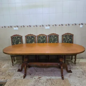 ميز طعام خشب صاج